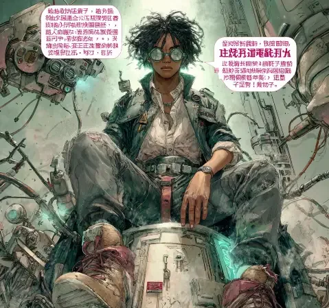 悬疑题材漫画封面示意